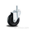 Trittstamm Hochtemperatur Schwarze Nylon-Swivel-Rollen